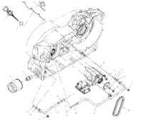 Engine, Oil Pump Mounting V01cb15cc