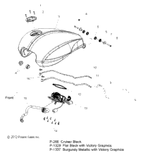 Fuel System, Fuel Tank All Options