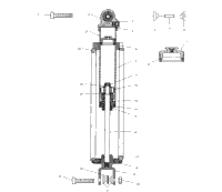 Suspension, Shock, Rear V99cb15lcz