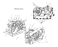 Engine, Crankcase /All Options