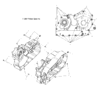 Engine, Crankcase V00cs15le