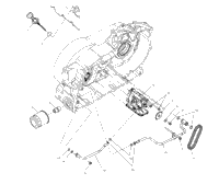 Engine, Oil Pump Mounting /All Options
