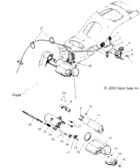 Drive Train, Reverse Drive Control & Motor All Options