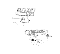 Engine, Starter Motor V01cb15cc