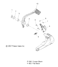 Brakes, Brake Pedal & Rear Master Cylinder All Options