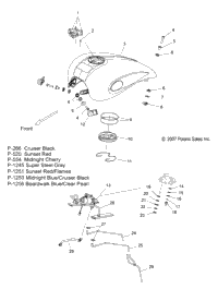 Body, Fuel Tank All Options