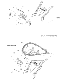 Chassis, License Plate Bracket All Options