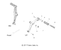Chassis, Footpeg, Passenger All Options
