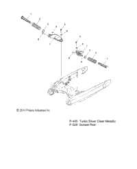 Chassis, Footpegs, Passenger