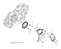 Drive Train, Reverse Drive Sprocket & Drive Mounting All Options