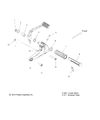 Chassis, Footpeg, Rh All Options