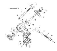 Engine, Oil Pump V99cb15lcz