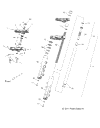 Suspension, Front Forks