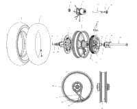 Wheels, Rear /All Options