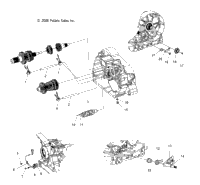 Drive Train, Transmission, Shift Forks/Drum All Options