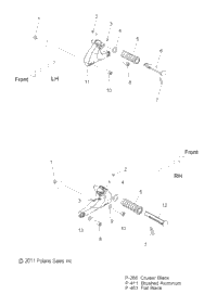 Chassis, Footpegs