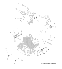 Engine, Mounting
