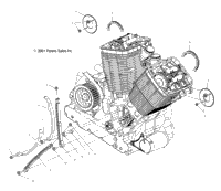 Engine, Camchain & Tensioner /All Options