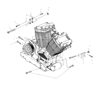 Engine, Mounting V01cs15da