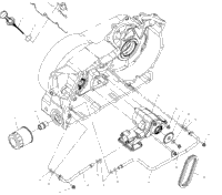 Engine, Oil Pump Mounting V99cb15lcz