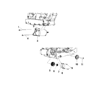Engine, Starter Motor V99cb15lcz