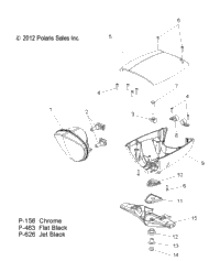 Electrical, Headlight W/Windshield All Options