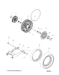 Wheels, Rear All Options (800021)