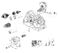Drive Train, Shift Forks/Drum /All Options