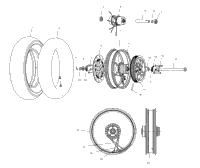 Wheels, Rear /All Options (4983648364B01)