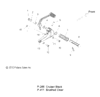 Chassis, Footpeg, Rh