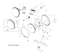 Electrical, Headlight, 8 Ball V08ab26 All Options
