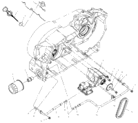 Engine, Oil Pump Mounting