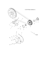 Drive Train, Drive Sprocket, Belt, Cover & Guard All Options