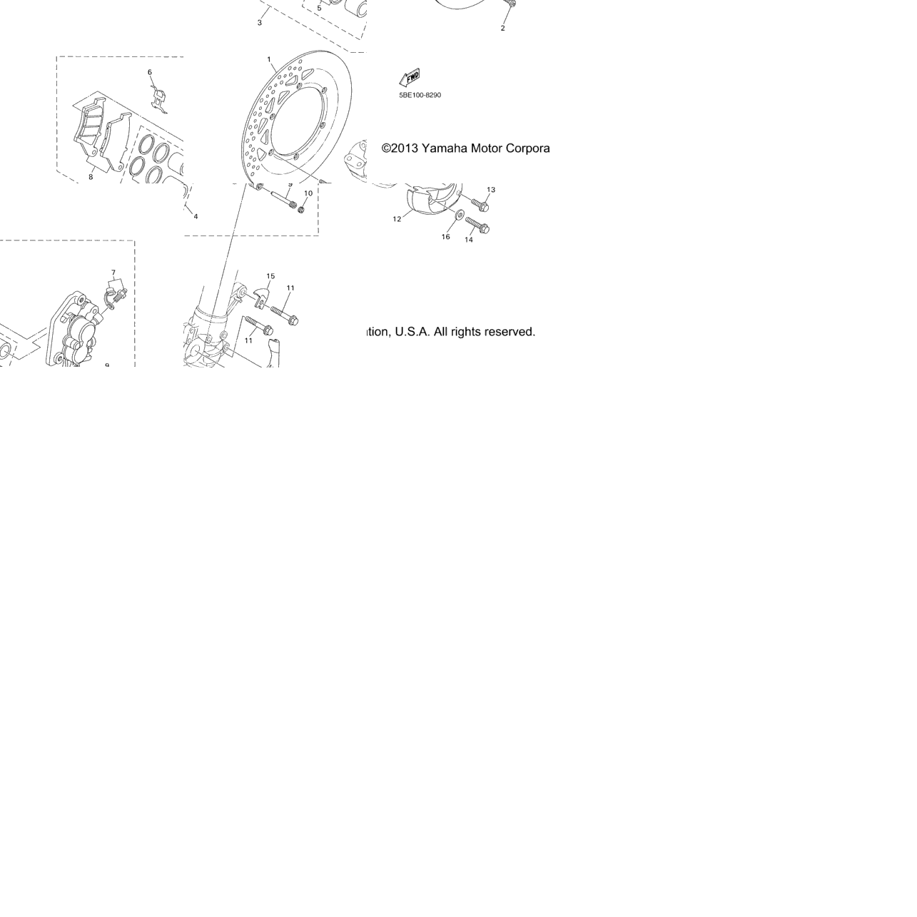 Front Brake Caliper