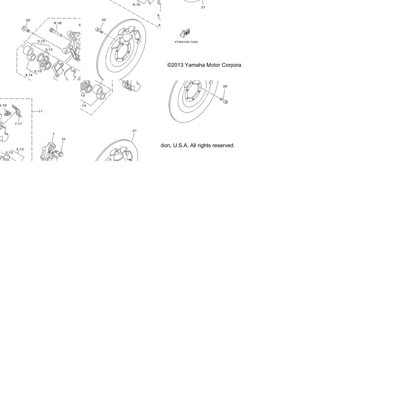 Front Brake Caliper