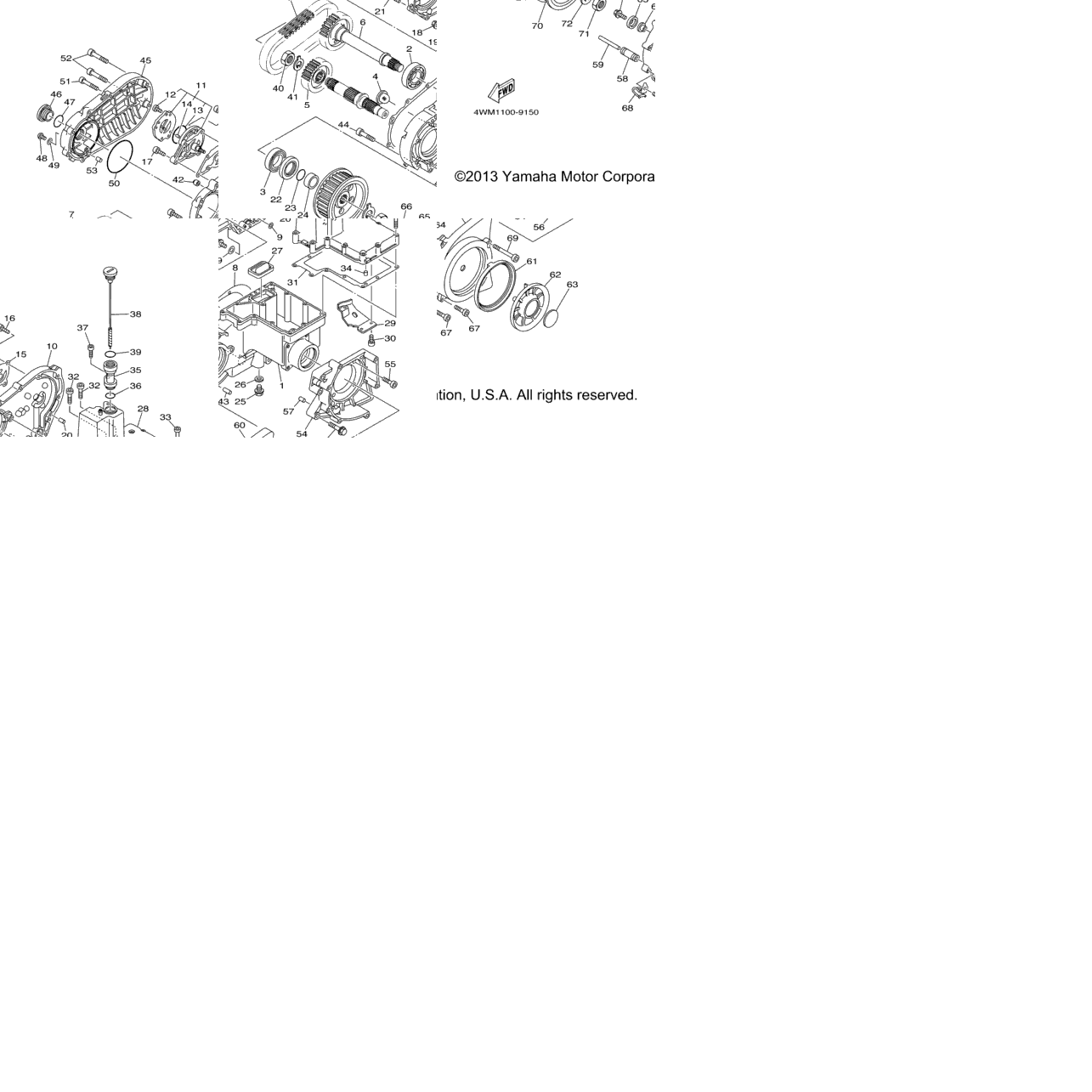Middle Drive Gear