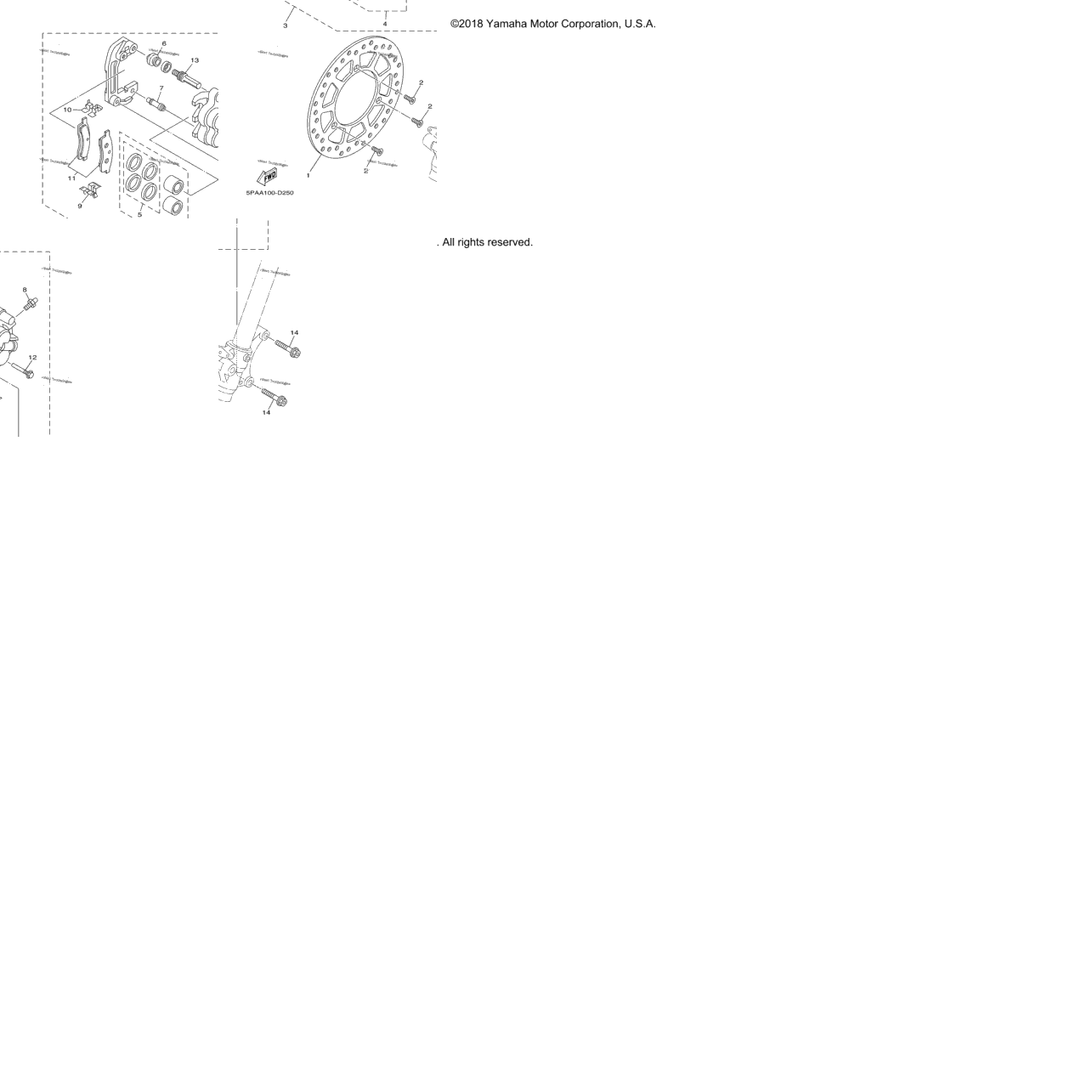 Front Brake Caliper