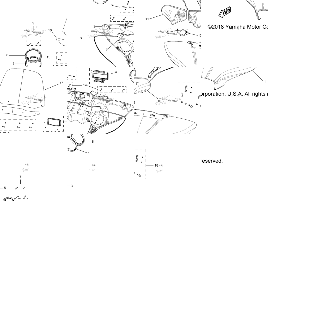 Cowling Windshield