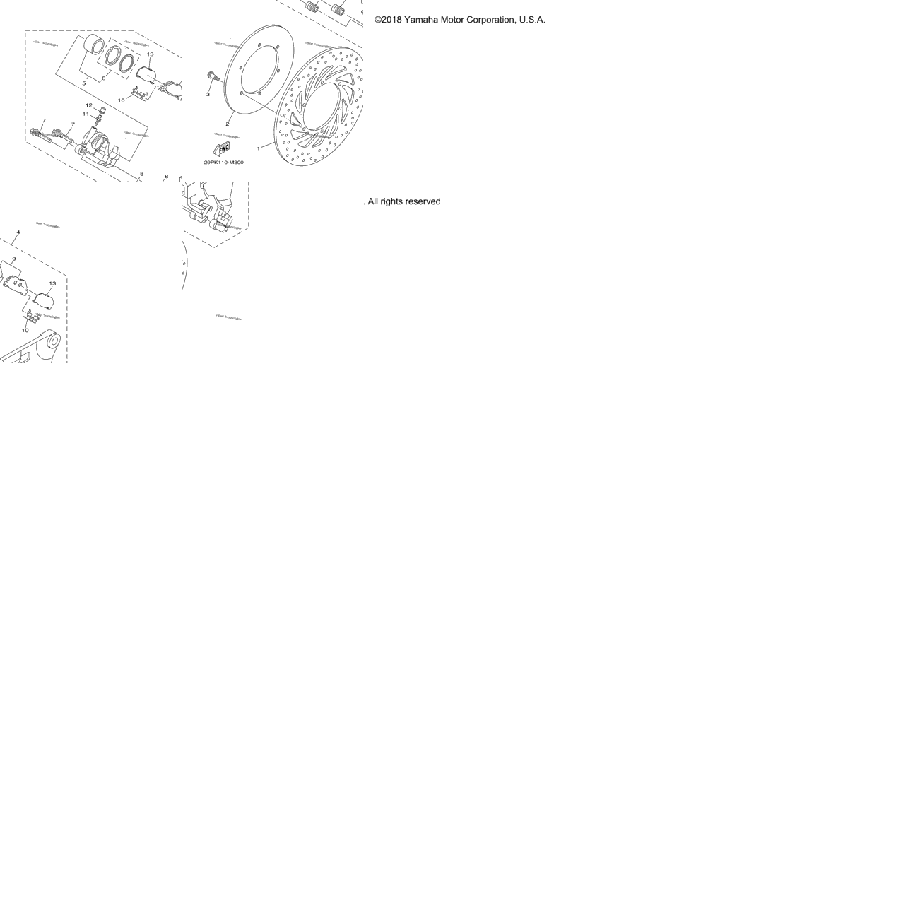 Rear Brake Caliper
