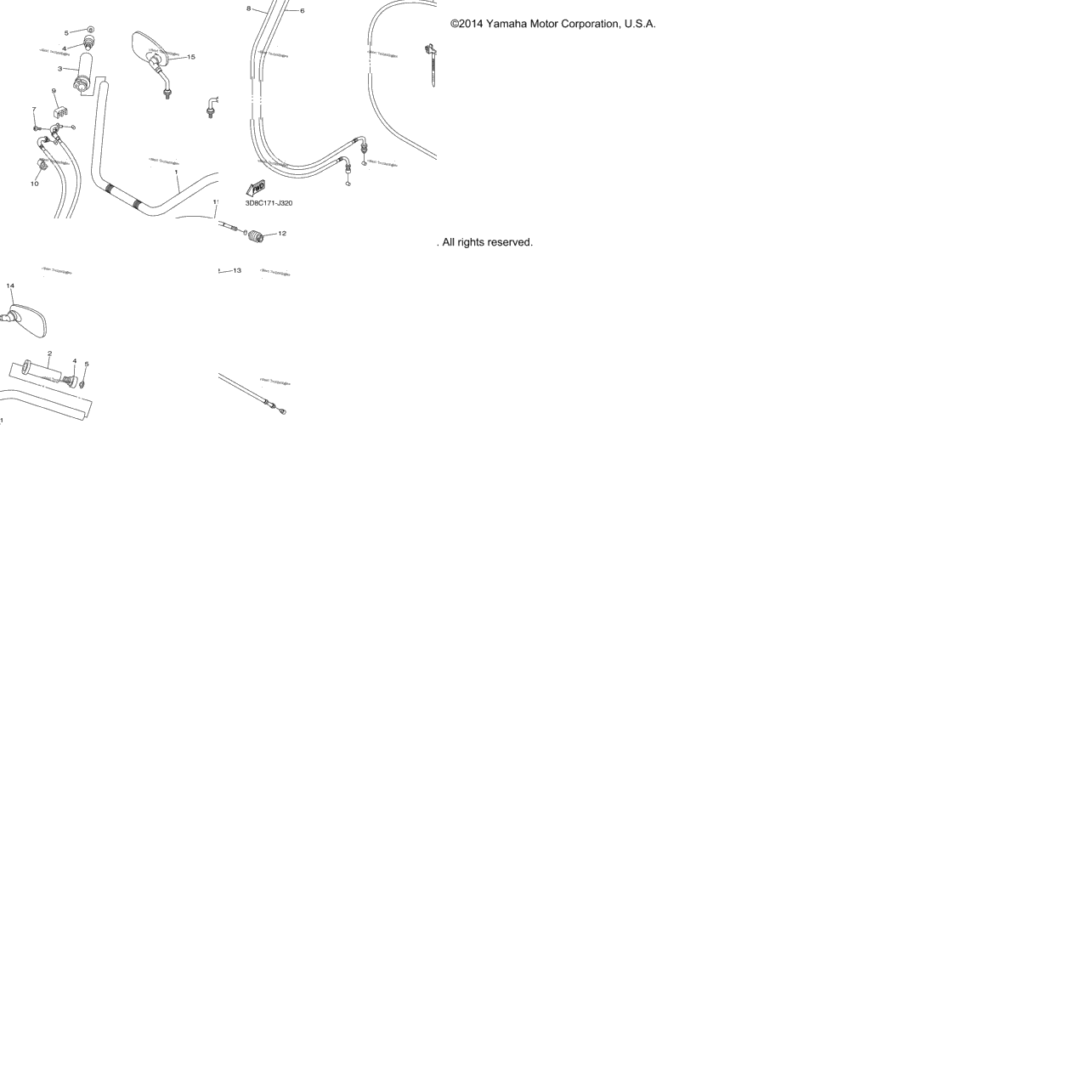 Steering Handle Cable