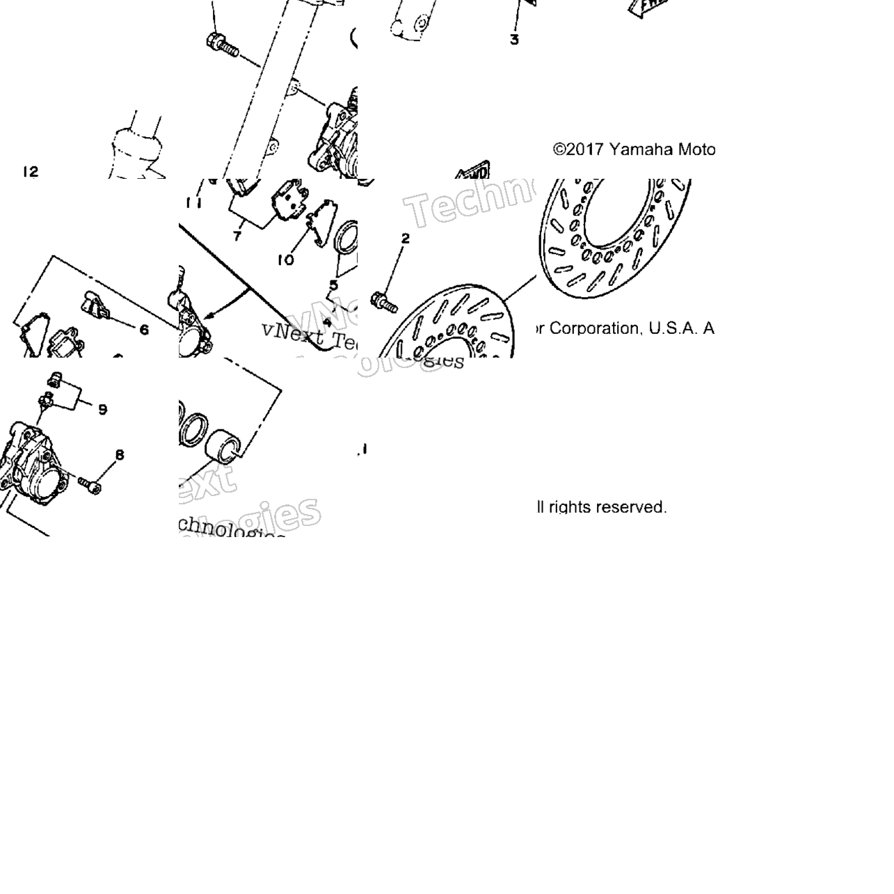 Front Brake Caliper