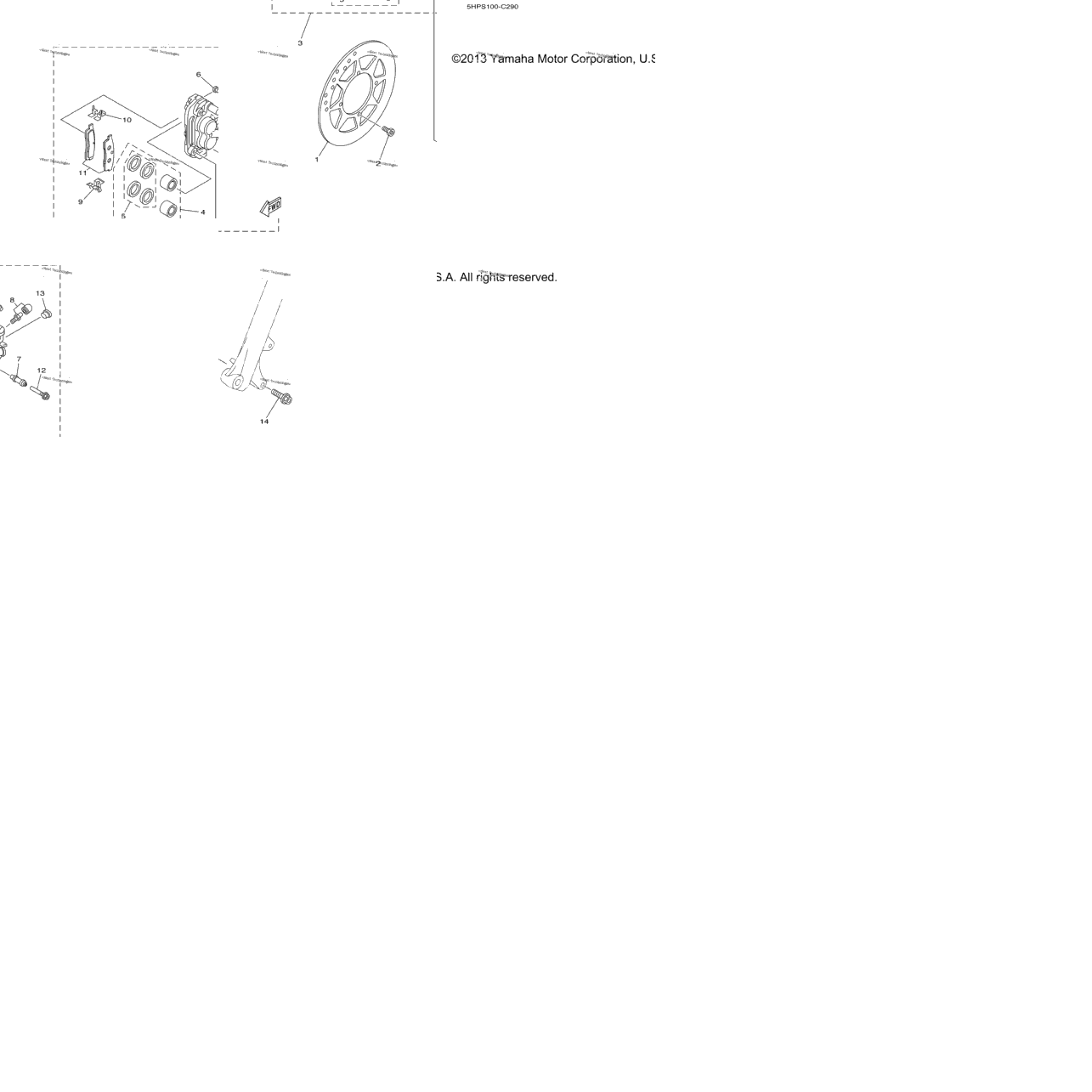 Front Brake Caliper