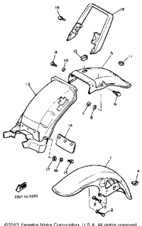 Front Fender Rear Fender