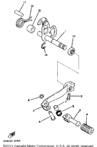 Shift Shaft-Pedal