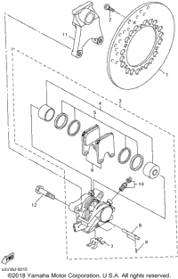 Rear Brake Caliper