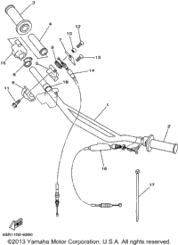 Steering Handle Cable