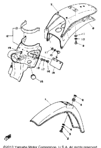 Front Fender Rear Fender