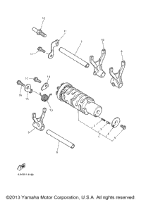 Shift Cam Fork