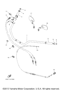 Steering Handle Cable