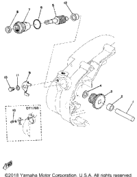 Tachometer Gear